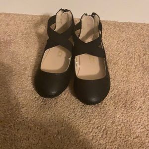 black ballet slippers toddler
